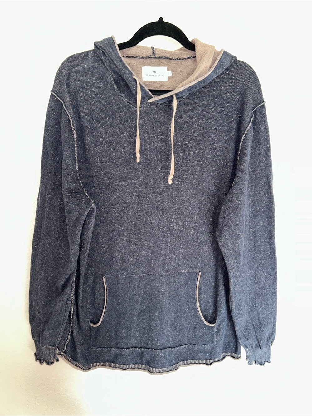 The normal brand, navy sweatshirt sweater hoodie size XXL